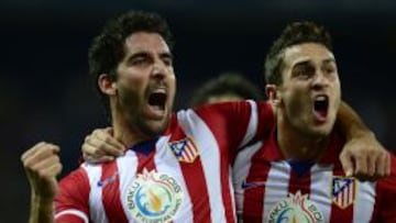 Raúl García y Koke.