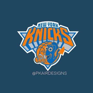 Los logos versión Disney de los equipos de la NBA