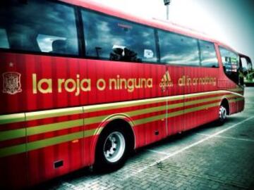 La nueva equipación de la Selección española, en imágenes