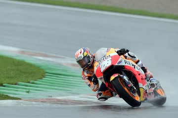 Dani Pedrosa durante el GP de Valencia disputado en el circuito de Cheste. 