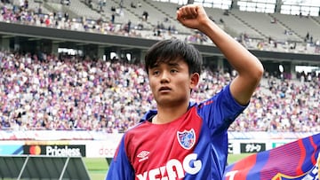 Takefusa Kubo, el nuevo prodigio japon&eacute;s, interesar&iacute;a al Madrid.