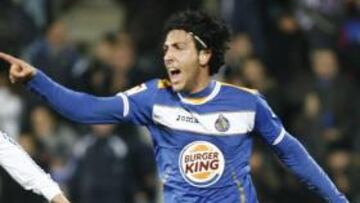 <b>LE HIZO UN GOL. </b>Este año Parejo le metió un gol al Madrid en el Coliseum el 3 de enero de 2011 (2-3).