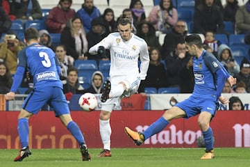 1-1. Gareth Bale puso en la cabeza de Borja Mayoral el gol del empate.