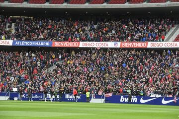 Multitudinaria presentación de Diego Costa y Vitolo