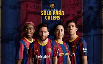 Hoy el club catalán ha sacado a la venta la que será la nueva equipación para la temporada que viene (2020/21). Está inspirada en la década de los años 20 del club. 