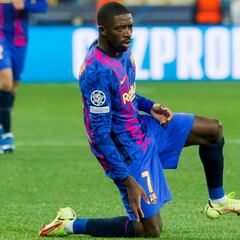 Barcelona: Dembele suffers injury setback after five months out