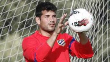 Iago Herrer&iacute;n, durante su etapa de cedido en el Atl&eacute;tico de Madrid.