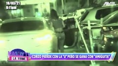 Corzo, ampayado con una desconocida en pleno brote de Covid en la 'U'