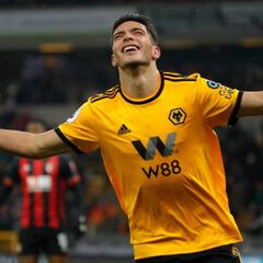 Raúl Jiménez marcó el gol mexicano 69 en Europa en 2018