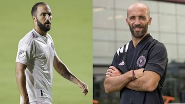 Federico y Gonzalo Higua&iacute;n compartieron campo despu&eacute;s de que el ex jugador de DC United entrara en los minutos finales en el empate de Inter Miami ante Atlanta.