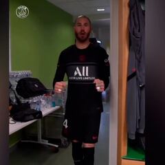 Ramos comparte su entrada al vestuario y se ha hecho el amo en tres días: vean el porqué