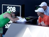 La agonía de Alcaraz, en imágenes: así sufrió ante Zverev