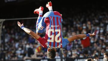 Aubameyang tomó a Hugo Sánchez como inspiración para festejar