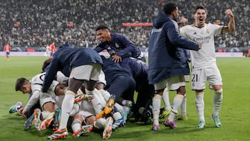 El conjunto merengue consigue su pase a la final de la Supercopa de España con una remontada monumental en donde ya esperan al Osasuna o Barcelona.