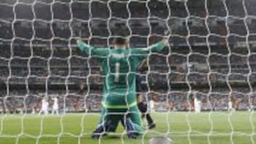 Keylor Navas jugará su octavo encuentro en el Bernabéu