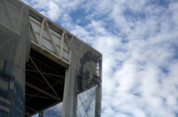 Detalle del Estadio de Deportes Acuáticos de Río. 