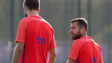 Sergi Roberto y Alba llegarán para el partido ante el City