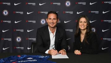 Frank Lampard ha firmado su contrato con el Chelsea.