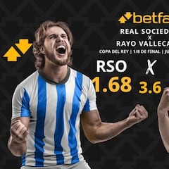 Real Sociedad vs. Rayo Vallecano: horario, dónde ver, pronósticos y cuadro