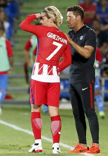 Griezmann and Simeone.