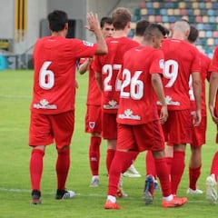 Empate del Numancia en el penúltimo amistoso