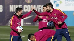 El Tridente y Piqué seguirán con su permiso hasta el 2 de enero