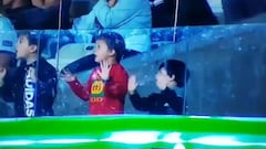 La reacción de Mateo Messi que reflejó la frustración argentina