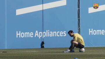 El Barcelona vuelve a los entrenamientos