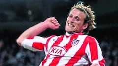 Forlán: mejor goleador del Atlético en 20 años