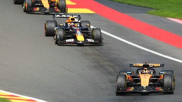 Carrera sprint GP Bélgica F1, en directo: última hora de Alonso y Sainz hoy en Spa-Francorchamps, en vivo