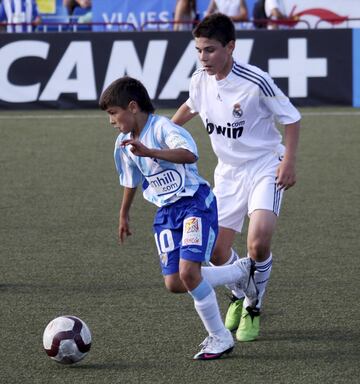 Brahim, pictured here in 2010, is a Málaga youth product.