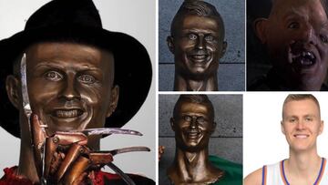 La red se burla sin piedad del busto de Cristiano