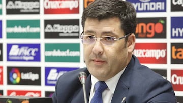 Jesús León en rueda de prensa.