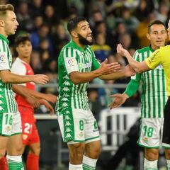 1x1 del Betis: Canales y Joaquín resultaron insuficientes