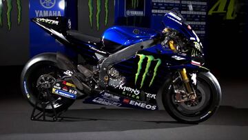 La nueva Yamaha M1 de 2019.