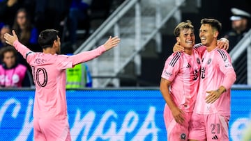 Lionel Messi, Tadeo Allende y Mateo Silvetti, además de ser argentinos, tienen en común el hecho de que son los goleadores de Inter Miami en los Playoffs.