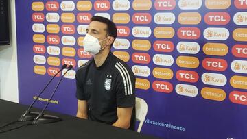 Scaloni: "Queremos ganar y llegar a la final"