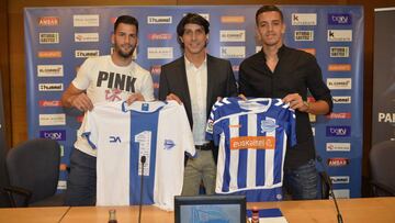 Feddal y Edgar Méndez expresan su "compromiso" con el Alavés