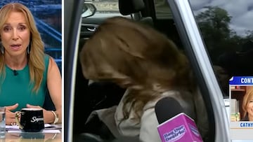 Cathy Barriga encara en vivo a Karen Doggenweiler y ella no pierde la oportunidad de responderle: “Lo viviste con tu marido”