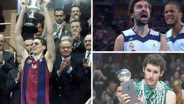 Un Gasol imberbe explotando, el mejor Rudy de siempre, el "¡Era campo atrás!"...