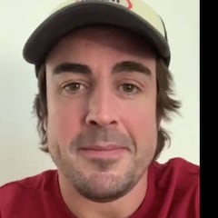 Alonso y su emotivo mensaje: "Regalemonos lo más valioso que tenemos, la salud"