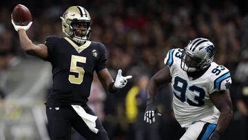 En sustituci&oacute;n de Drew Brees, Bridgewater gan&oacute; sus cinco inicios con los Saints en 2019, en los que pas&oacute; para 1,205 yardas, nueve touchdowns y dos intercepciones.