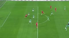 La volea fugaz de Haaland que dejó petrificado al arquero