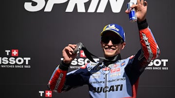 Segundo para M¨¢rquez en el esprint de Mugello.