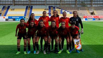 España Sub-17 supera a la heroica a EE UU con hat-trick de Giovana