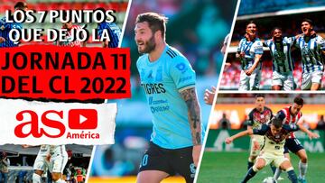 Los 7 puntos que dejó la Jornada 11 del Clausura 2022