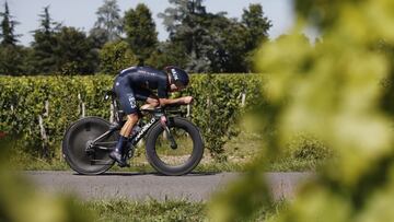 Los españoles en el Tour: Castroviejo, a buen nivel