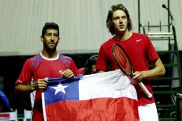 Podlipnik y Jarry venían de ganar el oro en dobles en los Juegos Panamericanos.