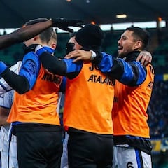 Atalanta, mejor posición en 10 años antes del parón invernal