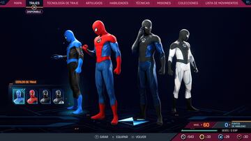 Trajes de Marvel's Spider-Man 2